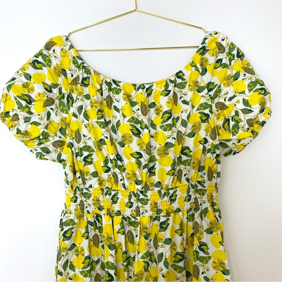 Boden Yellow and Green Floral Maxi Dress - Picture 12 of 12